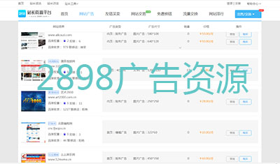 网站推广支招：上2898找广告资源进行投放
