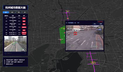 杭州“城市大脑”首创AI机器巡逻，交通事件20秒自动报警