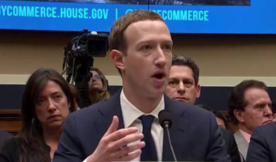 扎克伯格听证会上强调Facebook是一家科技公司而非媒体