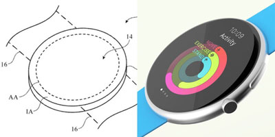 苹果获得新专利，圆形表盘的 Apple Watch 要来了？