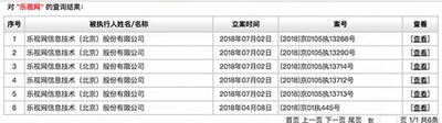 乐视被列入失信被执行人名单：未按期支付推广费