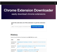 在线谷歌扩展插件离线包下载工具