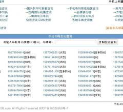 手机号码测吉凶查询