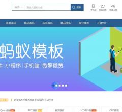 资源下载站,蚂蚁模板
